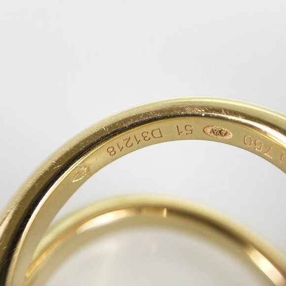 LOUIS VUITTON Vault Upside Down Yellow gold Ring - Picture 9 of 14